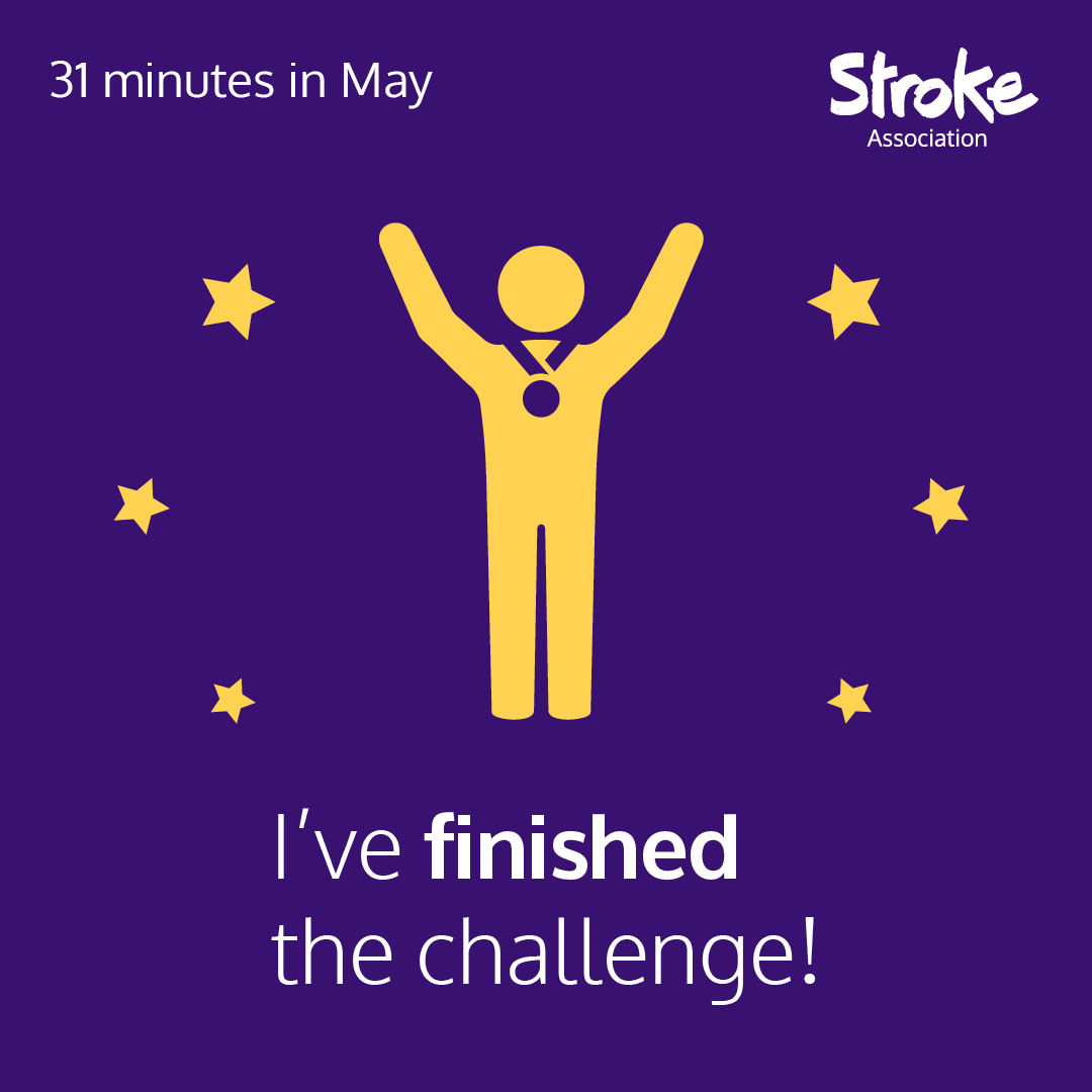 31 minutes in May - I've finished the challenge
