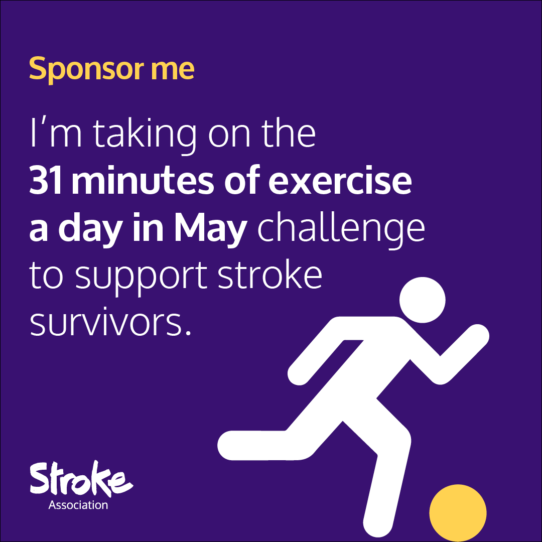 31 minutes in May - I'm taking on the challenge